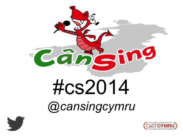 Diwrnod Cenedlaethol CânSing - deunyddiau newydd!